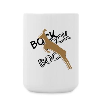 Bock³ - Große Tasse 440 ml - Weiß - Vorne