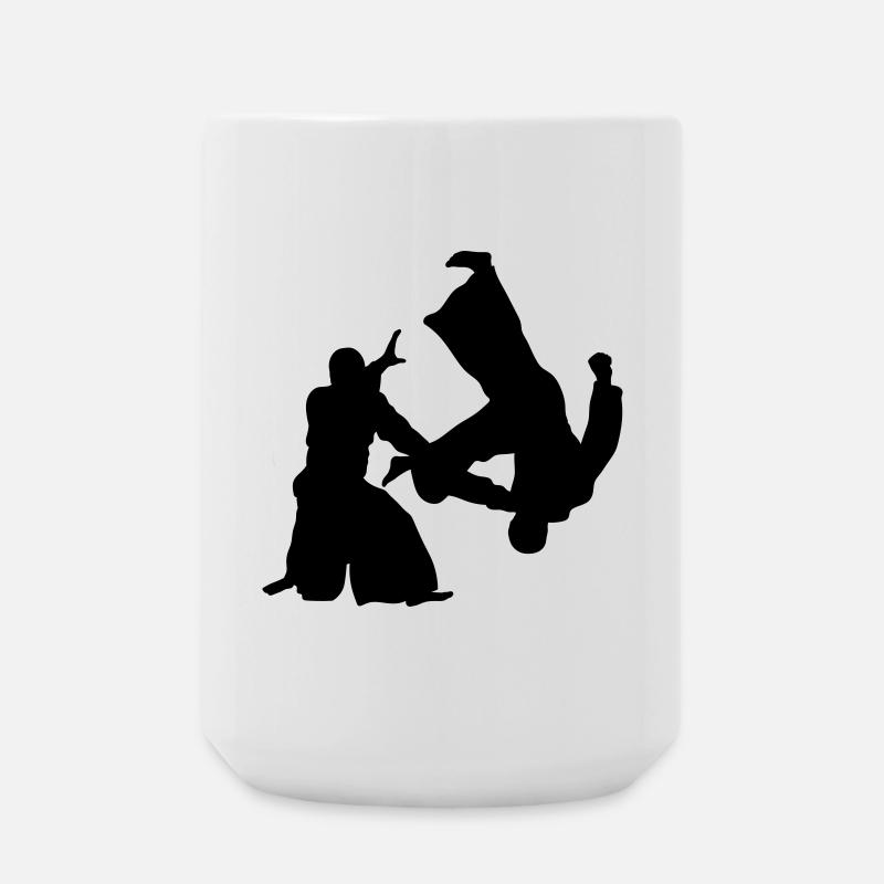 aikido - Grande tasse 440 ml - blanc