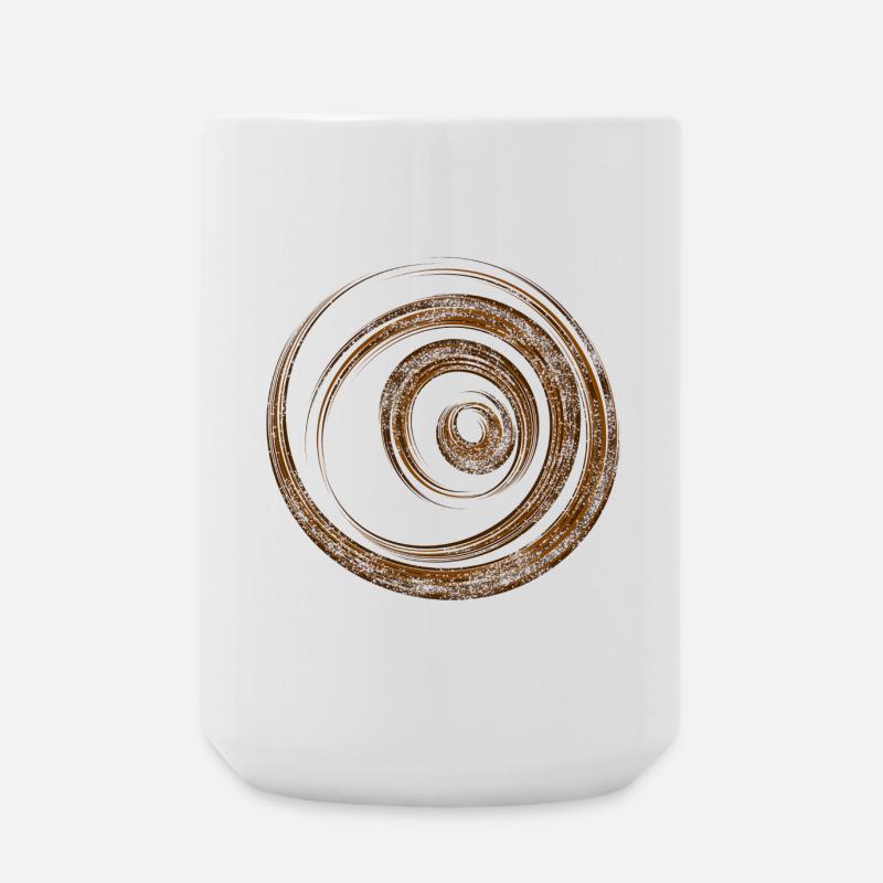 circle - Large Mug 440 ml - white