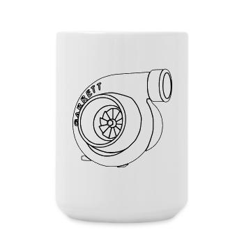 Turbo33 - Large Mug 440 ml - white - Front