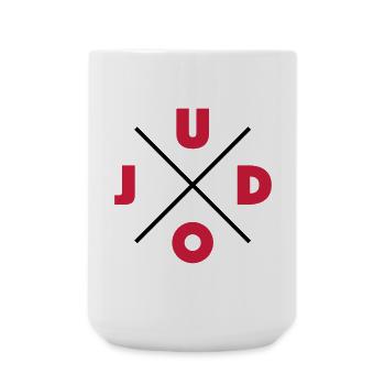 Judo - Large Mug 440 ml - white - Front