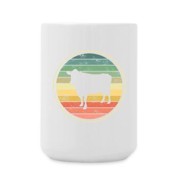 Vache Vaches - Grande tasse 440 ml - blanc - Devant