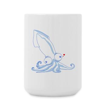 Octopus - Große Tasse 440 ml - Weiß - Vorne