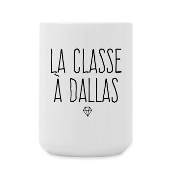 La classe à Dallas - Grande tasse 440 ml - blanc - Devant