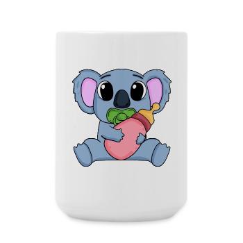 Baby Koala Motif Koala Bear - Large Mug 440 ml - white - Front