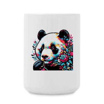 Panda - Grande tasse 440 ml - blanc - Devant
