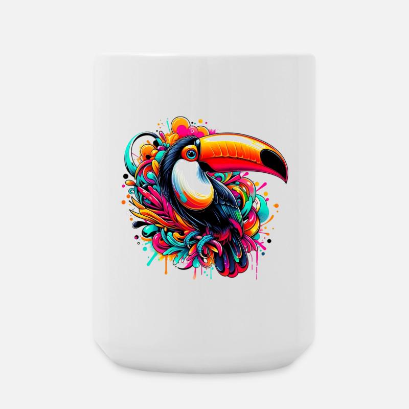 Tukan - Große Tasse 440 ml - Weiß