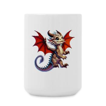 Dragon - Large Mug 440 ml - white - Front