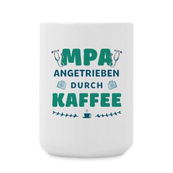 Medizinische Praxisassistentin | Mpa | Kaffee - Große Tasse 440 ml - Weiß - Vorne