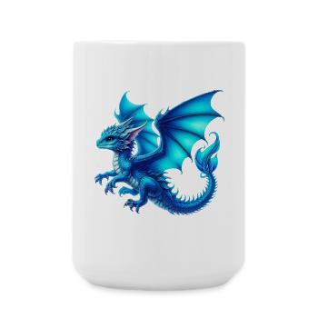 Dragon - Large Mug 440 ml - white - Front