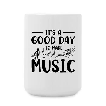 Musician Music Instrument - Large Mug 440 ml - white - Front