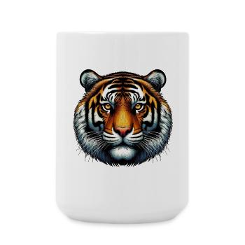 Tiger - Large Mug 440 ml - white - Front