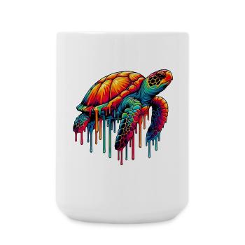 Turtle - Large Mug 440 ml - white - Front