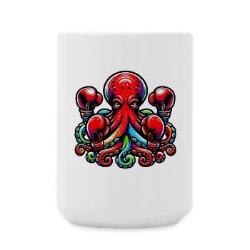 Octopus - Large Mug 440 ml - white - Front