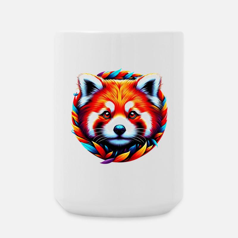 Kleiner Panda - Große Tasse 440 ml - Weiß