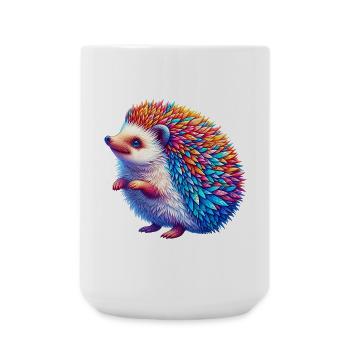 Hérisson - Grande tasse 440 ml - blanc - Devant