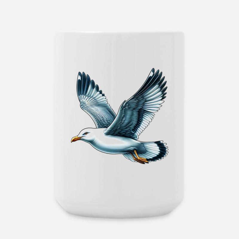 Mouette - Grande tasse 440 ml - blanc