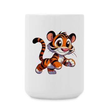 Tiger - Large Mug 440 ml - white - Front
