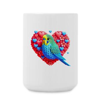 Welliheart (01) - Large Mug 440 ml - white - Front