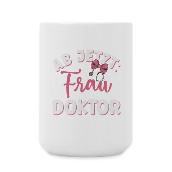 Ärztin Frau Doktor - Große Tasse 440 ml - Weiß - Vorne