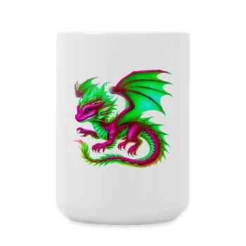 Dragon - Grande tasse 440 ml - blanc - Devant