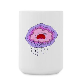 Babykollektion Sommer Sonne 03 - Große Tasse 440 ml - Weiß - Vorne