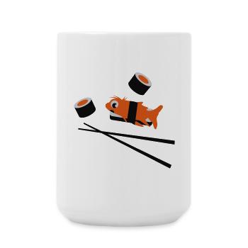 sushi - Grande tasse 440 ml - blanc - Devant