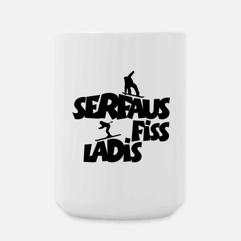 Serfaus Fiss Ladis - Large Mug 440 ml - white