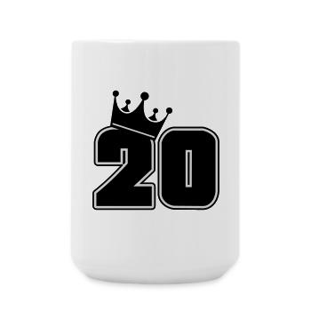 20 - Large Mug 440 ml - white - Front