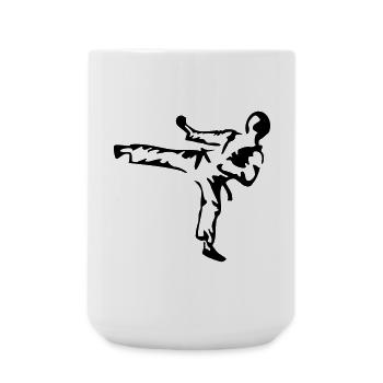 Sports Martial Arts - Large Mug 440 ml - white - Front