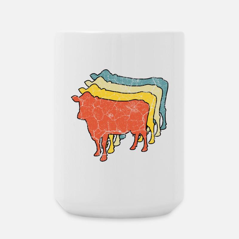 Cow Cows - Large Mug 440 ml - white
