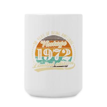 Vintage 1979 Limited Edition - Large Mug 440 ml - white - Front