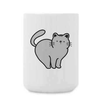 Chats Chats - Grande tasse 440 ml - blanc - Devant