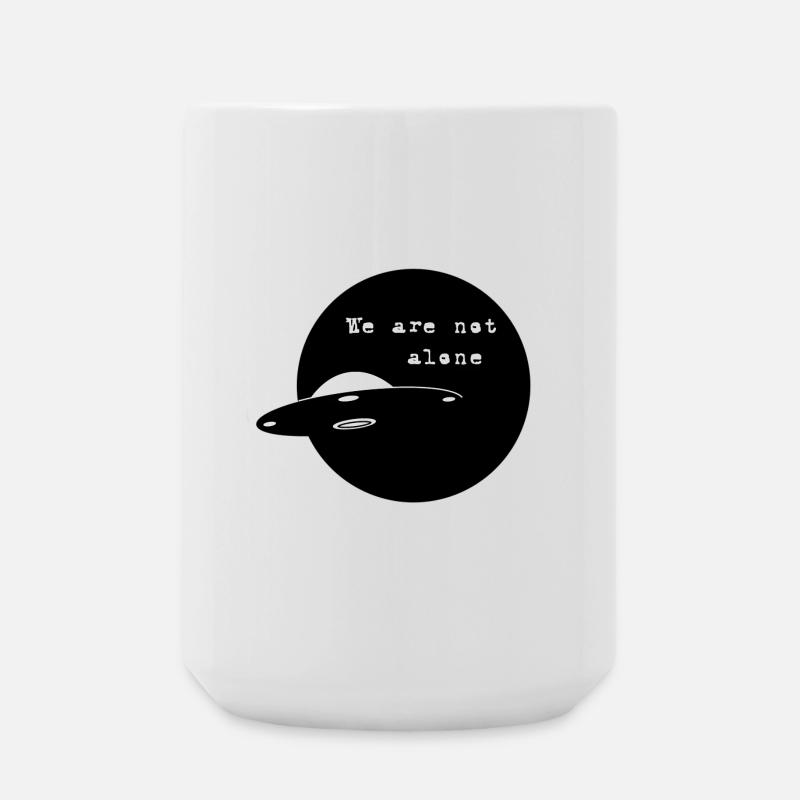 We are not alone - Große Tasse 440 ml - Weiß