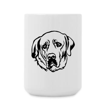 Tête de Tosa - Grande tasse 440 ml - blanc - Devant