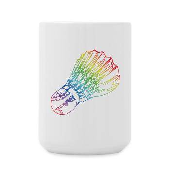 Federball - Große Tasse 440 ml - Weiß - Vorne