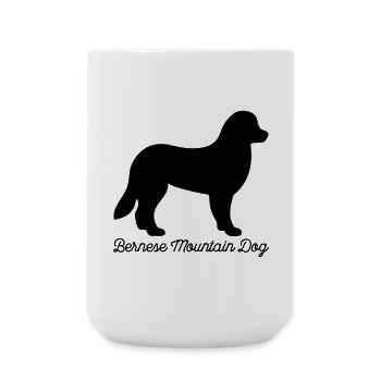 Bouvier bernois - Grande tasse 440 ml - blanc - Devant