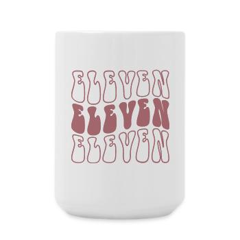 Elf 11. Geburtstag für Mädchen im Alter von 11 Jahren - Große Tasse 440 ml - Weiß - Vorne