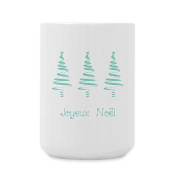 BONNE ANNEE. SAINT SYLVESTRE. NOUVELLE ANNÉE - Grande tasse 440 ml - blanc - Devant