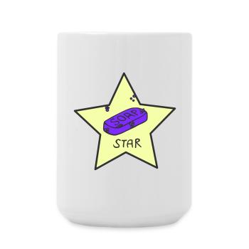 Soapstar - Große Tasse 440 ml - Weiß - Vorne