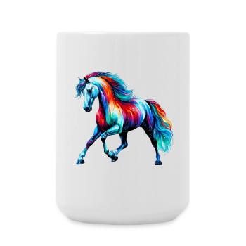 Horse - Large Mug 440 ml - white - Front