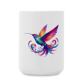 Hummingbird - Large Mug 440 ml - white - Front