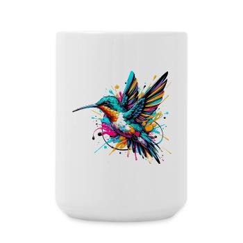Hummingbird - Large Mug 440 ml - white - Front