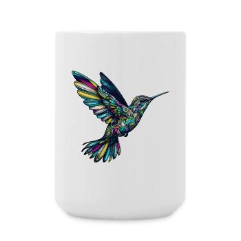 Hummingbird - Large Mug 440 ml - white - Front