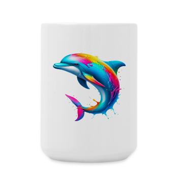 Dauphin - Grande tasse 440 ml - blanc - Devant