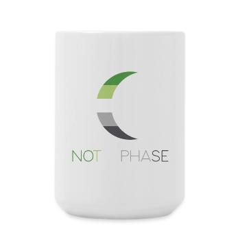 LGBTQ Pride Month - Keine Phase - Aromantic - Große Tasse 440 ml - Weiß - Vorne