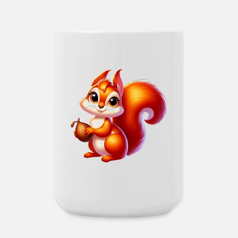 Écureuil - Grande tasse 440 ml - blanc