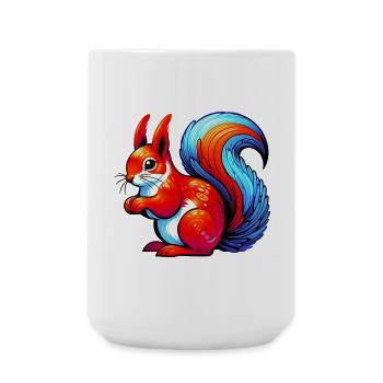 Squirrel - Large Mug 440 ml - white - Front