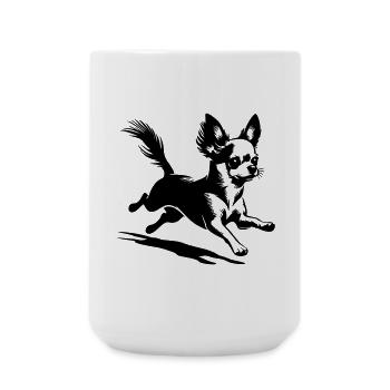 Chihuahua - Grande tasse 440 ml - blanc - Devant