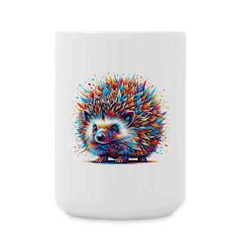 Hedgehog - Large Mug 440 ml - white - Front